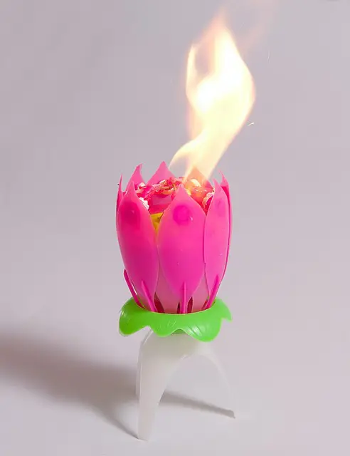 Свеча музыкальная цветок: добавьте атмосферу романтики с нашими уникальными свечами