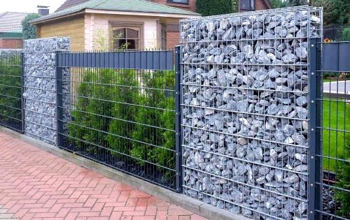 Монтаж паркану з габіонів ціна: як правильно розрахувати витрати