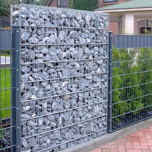 Монтаж паркану з габіонів: ціна, етапи виконання та поради з вибору матеріалів
